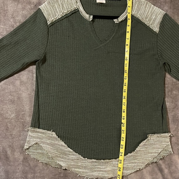 ⚜️ BKE Waffle Knit Top sz S - Picture 4 of 6
